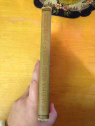 Antique Book: Aunt Charlotte ' s Stories of Bible History 1909 3
