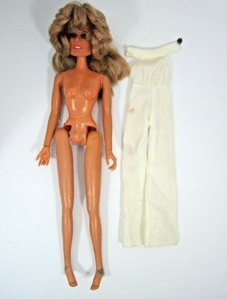 Vintage 1975 Mego 12 Inch Farrah Fawcett Action Figure Doll