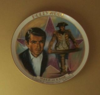Gregory Peck Plate Hollywood Walk Of Fame Danbury Movie Star Susie Morton
