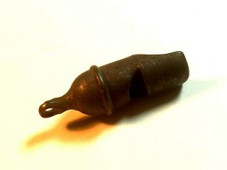 Antique Small Whistle Pendant