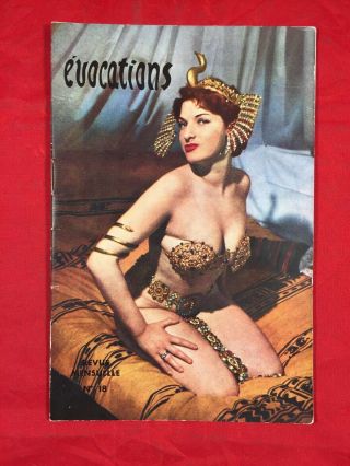 Vtg 1950’s Evacations 18 Glamour Heels Nylons Nude Camera Club Girlie Pinups