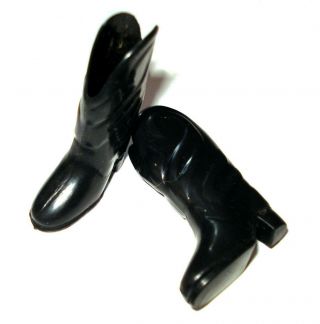 Vintage Pedigree Sindy Black Cowboy Boots