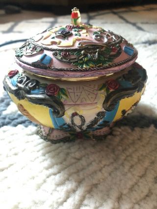Disney Beauty And The Beast Music Box Belle Rare