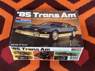 1985 Pontiac Trans Am Model Monogram 1/24 2224 F/s Open Box