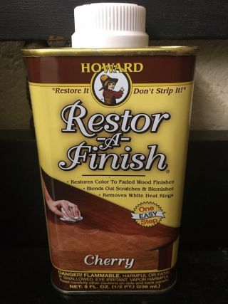 Howard Restor - A - Finish Cherry Wood Furniture Restorer 8 Oz