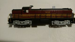 Alco Brand Ho B&m Rs - 3 Diesel Loco.  Custom Painted Brass.  From 1970s.