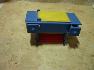 Vintage Renwal Dollhouse Furniture Sewing Table With Sewing Machine 89