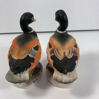Vintage Mallard Duck Salt and Pepper Shakers Japan Wildlife Hunting Birds 3