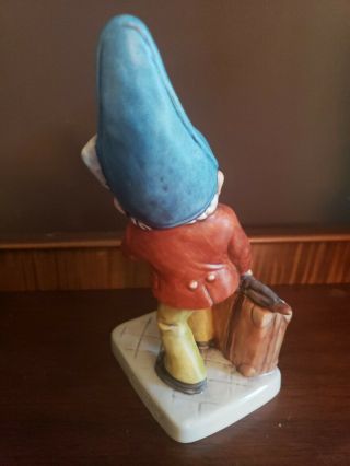 GOEBEL CO - BOY Gnome RUDY THE WORLD TRAVELER.  1982 4