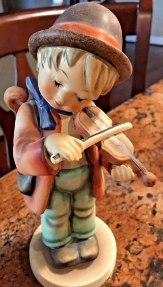 Vintage Goebel Hummel Figurine 2/i Little Fiddler Tmk 5 8 " Tall West Germany