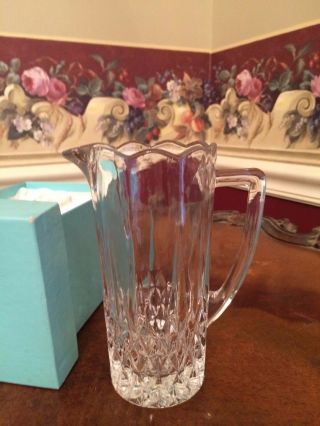 Vintage 1960 ' s Tiffany and Company Small Pitcher,  Discontinued and 2