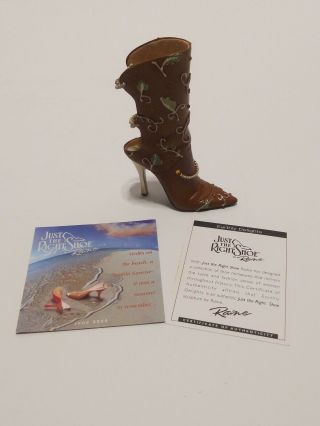 Just The Right Shoe Earthly Delights 25478 Miniature Boot Box 2004