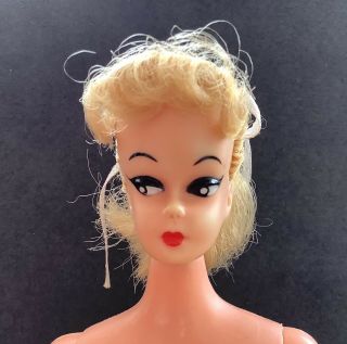 Vintage Barbie Clone Blonde Hair Doll 1960s Hong Kong Vgc