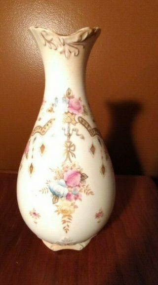 Antique Crown Devon Fieldings Vase Perth Pattern