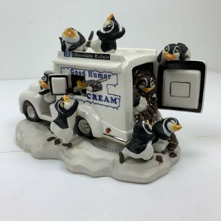 Good Humor Ice Cream Truck Music Box Penguins Good Old Summertime Franklin