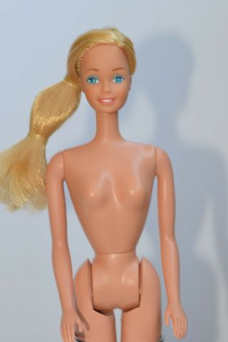 Vintage 1983 Great Shape Barbie Doll Mattel Superstar Era Toy Story Nude