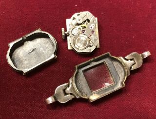 Vintage Swiss Made Precimax Antimagnetic Ladies Watch Face 17 Jewels