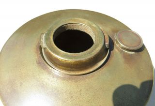 Vintage Duplex Oil Lamp Brass Drop in Font/Fount,  14.  9cm 5 7/8 