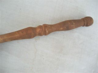 Antique wood potato masher 12 inches long circa early 1900 ' s 5