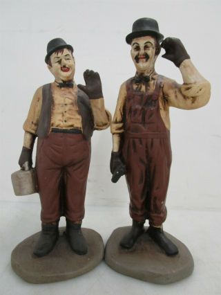 Laurel And Hardy Ceramic Figurine 10 Inch