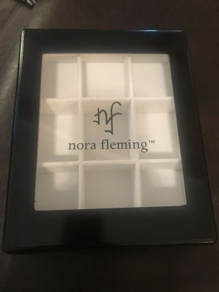Nora Fleming Wooden Display Storage Case