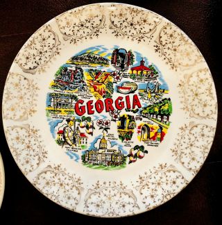 Georgia Souvenir Plate