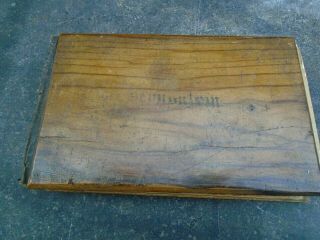 Antique Olive Wood Jerusalem Book Of Pressed Dried Flowers Of The Holy Land
