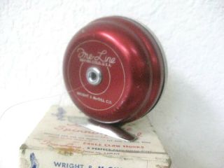 Vintage Wright McGill FRE - LINE SPINNING REEL No.  10BC,  Orig Box & Pamphlet 2