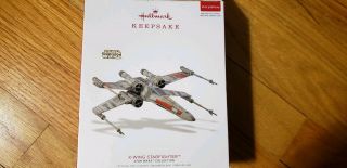 Hallmark 2019: Star Wars X - Wing Starfighter Ornament With Light And Sound
