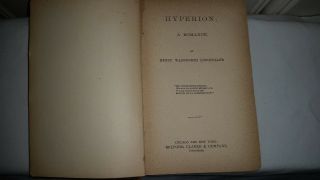 Antique 1900 Henry Wadsworth Longfellow Belford Clarke & Company Publishers 3