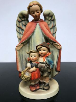Vtg Goebel Hummel Germany Heavenly Protection Angel Art Statue Figurine 88
