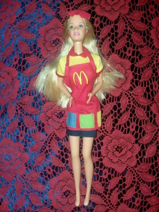 Barbie Mcdonalds Doll.
