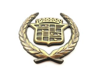 Cadillac Deville Seville Dts Eldorado Sls Ets Emblem Badge Logo Sign Oem (1990)