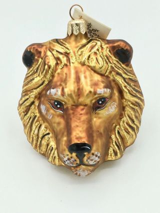 Dramatic Lion Head Ornament - Slavic Treasures - Euc