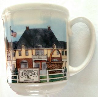 Longaberger Homestead Coffee Mug Cup 1999