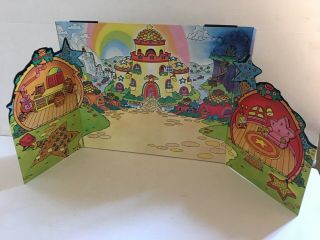 Rainbow Brite Colorforms Play Set - Deluxe Play Set 1983 - Bright - Smurfs 5