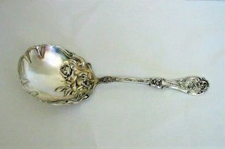 Antique 1908 Glenrose Silverplate Casserole Serving Spoon Wm A Rogers