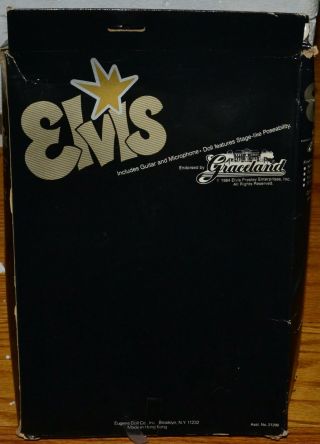 1984 Elvis Graceland Doll Guitar & Microphone Eugene Dolls 21290 12 