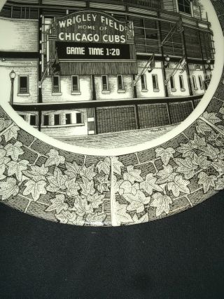 Slice of Life by 222 Fifth / Wrigley Field DINNER PLATE 10 3/4 