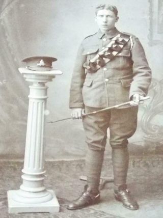 Victorian Cabinet Photographs Antique Photo Royal Artillery Soldier c1890 2