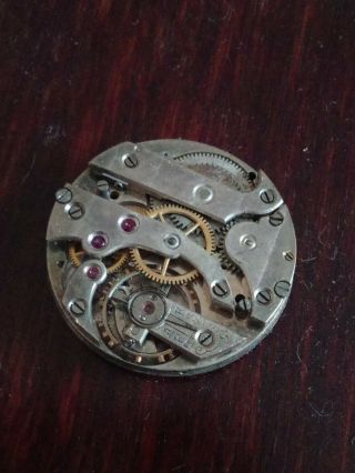 ANTIQUE SWISS MADE TRENCH WRIST WATCH MOVEMENT 25mm 2