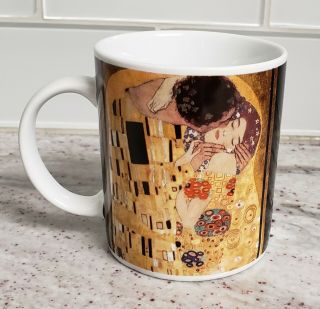 Konitz The Kiss By Gustav Klimt Fine Bone China Coffee Mug Tea Cup