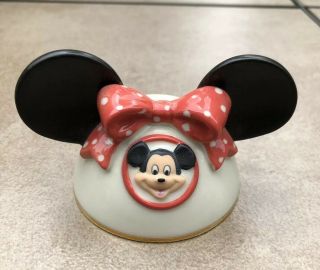 Lenox Disney Minnie Mouse Mickey Ears Hat Christmas Ornament