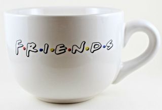 Friends Tv Show Coffee Mug Cup Warner Brothers 1995 Wide Opening