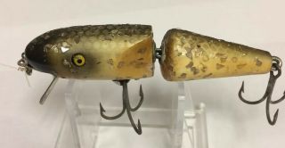 Vintage Pflueger Jointed Palomine Wood Fishing Lure