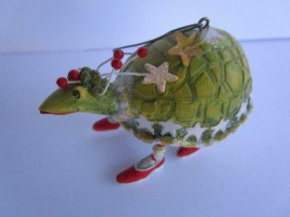 Patience Brewster Timpleton The Turtle Krinkles Charistmas Ornament Dept 56