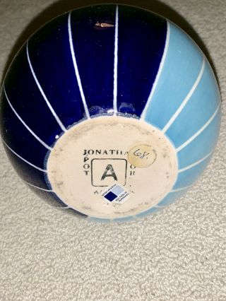 Set of Five JONATHAN ADLER Blue & Light Blue Ceramic Vases - $298 VALUE 4