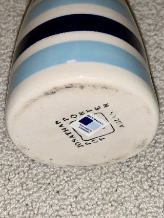 Set of Five JONATHAN ADLER Blue & Light Blue Ceramic Vases - $298 VALUE 6