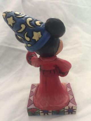 Jim Shore Disney Touch of Magic Mickey Mouse Figurine 5” (4010023) 2