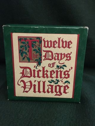 Dept 56 Twelve Days of Christmas Dickens Heritage Village 12 Drummers A Drumming 3